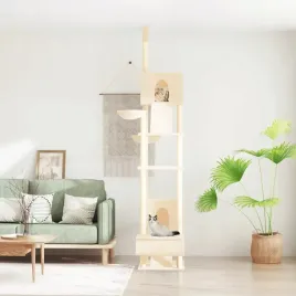 vidaxl-drzewko-dla-kota-od-podlogi-po-sufit-kremowe-277-303-cm