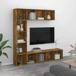 vidaxl-3-cz-regal-na-ksiazki-pod-tv-przydymiony-dab-180x30x180-cm