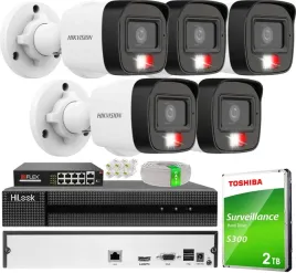 zestaw-do-monitoringu-hikvision-5x-kamera-4mpx-2k-hybrid-light-mikrofon