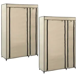 vidaxl-skladane-szafy-2-szt-kremowe-110-x-45-x-175-cm-tkanina