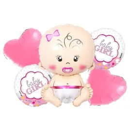 balony-na-baby-shower-bobas-dziewczynka-baby-girl-zestaw-5-szt-gwiazdki
