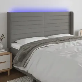 vidaxl-zaglowek-do-lozka-z-led-ciemnoszary-183x16x118-128cm-tkanina
