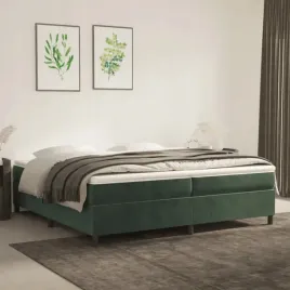 vidaxl-rama-lozka-bez-materaca-ciemnozielone-200x200-cm-aksamit
