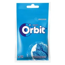 orbit-guma-do-zucia-mietowa-peppermint-w-torebce-swiezosc-29g-1szt