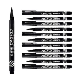 tetis-marker-czarny-do-plyt-cd-dvd-metalu-plastiku-szybkoschnacy-1mm-x12szt