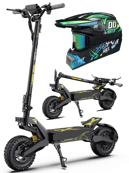OOTD T10 Pojazd Elektryczny 900W 50KM/H 48V 13AH 45KM Składany +Prezent PL