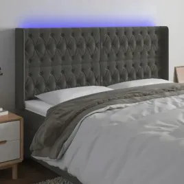vidaxl-zaglowek-do-lozka-z-led-ciemnoszary-183x16x118-128cm-aksamit