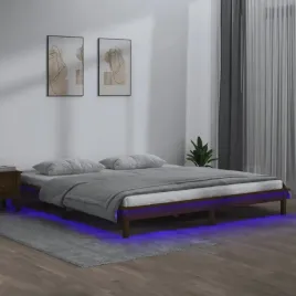 vidaxl-rama-lozka-z-led-miodowy-braz-120x190-cm-podwojna-lite-drewno