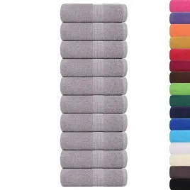 vidaxl-reczniki-goscinne-10-szt-szare-30x50-cm-360-gsm-100percent-bawelna