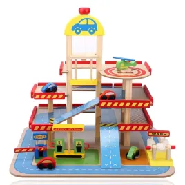 garaz-z-winda-i-autkami-drewniane-ecotoys-hm013290