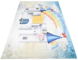 dywan-kolorowy-dzieciecy-160x230-zamek-tecza-niebo
