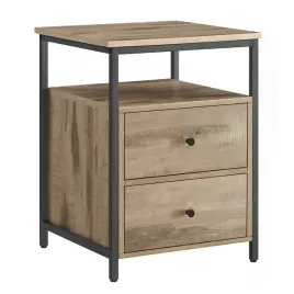 stolik-nocny-z-szufladami-60x45-cm-loftowy-rustykalny-kwadratowy-regulacja