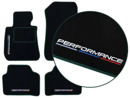 dywaniki-welurowe-bmw-ix3-g08-2021-zielone-4x-haft