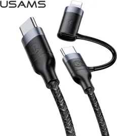 kabel-pleciony-usams-u31-usb-c-na-usb-c-lightning-60w-pd-fast-charge-czarn