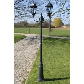 vidaxl-stojaca-lampa-ogrodowa-2-ramienna-230-cm-ciemnozielona-czarna