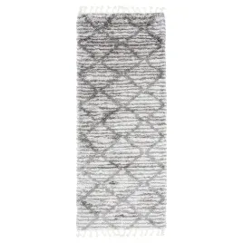 dywan-aztec-shaggy-80x300-chodnik-z-fredzlami-r23