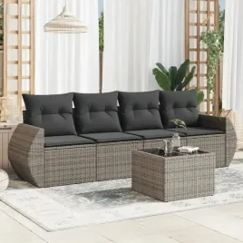 vidaxl-5-cz-zestaw-wypoczynkowy-do-ogrodu-poduszki-szary-rattan-pe