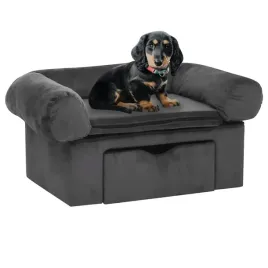 vidaxl-sofa-dla-psa-z-szuflada-ciemnoszara-75x50x38-cm-pluszowa