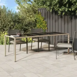 vidaxl-stol-ogrodowy-bezowy-250x100x75-cm-szklo-i-rattan-pe