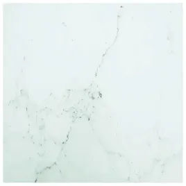 vidaxl-blat-stolu-bialy-50x50-cm-6-mm-szklo-ze-wzorem-marmuru