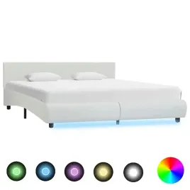 vidaxl-rama-lozka-z-led-biala-sztuczna-skora-180-x-200-cm