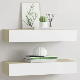 vidaxl-polki-scienne-z-szuflada-2-szt-dab-i-biel-60x235x10-cm-mdf