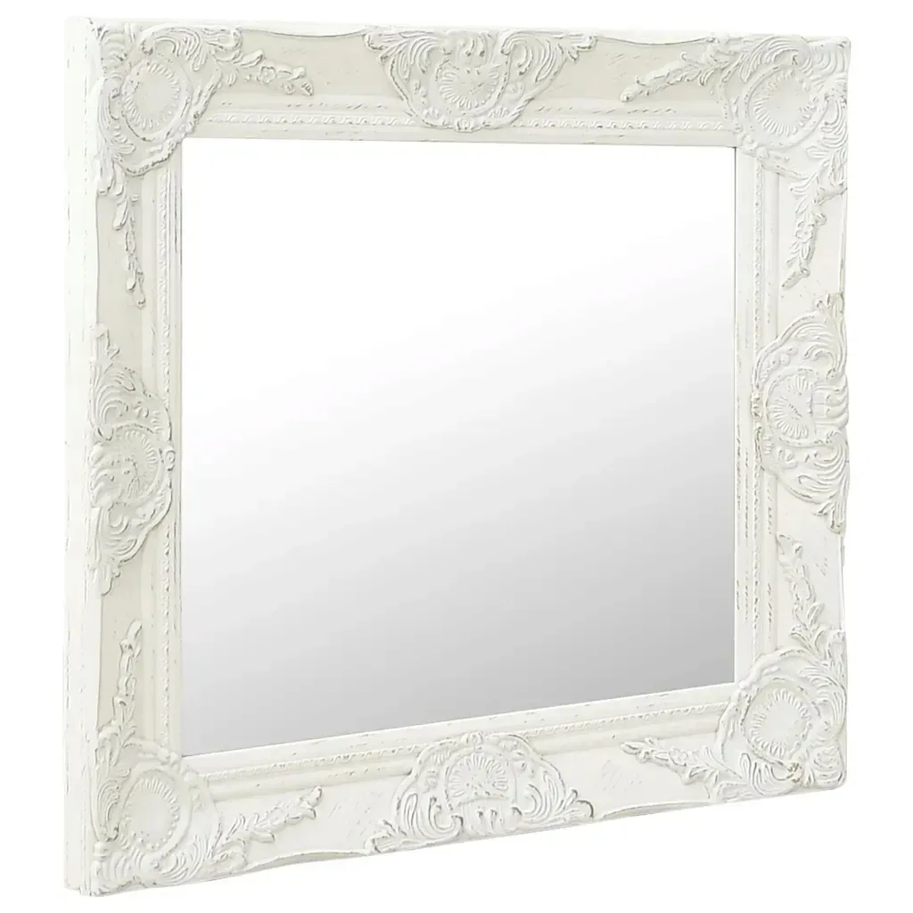 vidaxl-lustro-scienne-w-stylu-barokowym-60x60-cm-biale-stan-nowy