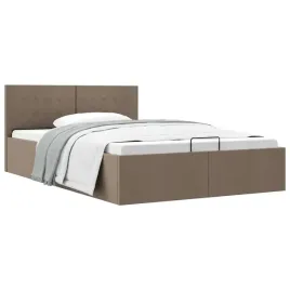 vidaxl-rama-lozka-z-podnosnikiem-taupe-tkanina-120-x-200-cm