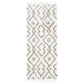 dywan-aztec-shaggy-80x300-chodnik-z-fredzlami-r12