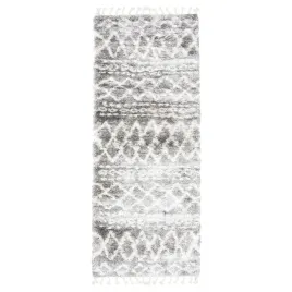 dywan-aztec-shaggy-80x300-chodnik-z-fredzlami-r16