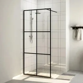 vidaxl-scianka-prysznicowa-przezroczyste-szklo-esg-115x195cm-czarna