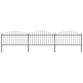 vidaxl-panele-ogrodzeniowe-z-grotami-stal-125-15-x-51-m-czarne