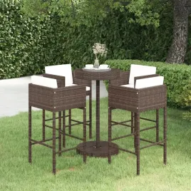 vidaxl-5-cz-zestaw-mebli-barowych-z-poduszkami-rattan-pe-brazowy