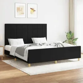 vidaxl-rama-lozka-bez-materaca-czarna-160x200-cm-obita-tkanina