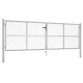 vidaxl-brama-ogrodowa-galwanizowana-stal-415x175-cm-srebrna