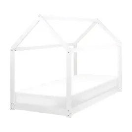 lozko-dzieciece-domek-drewniane-90-x-200-cm-biale-tosse