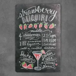 tabliczka-dekoracyjna-metalowa-strawberry-daiquiri