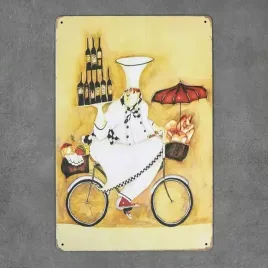tabliczka-dekoracyjna-metalowa-chef-on-bike-1