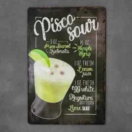 tabliczka-dekoracyjna-metalowa-line-pisco-sour