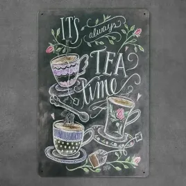 tabliczka-dekoracyjna-metalowa-tea-time