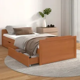 vidaxl-rama-lozka-z-szufladami-miodowy-braz-sosnowa-90-x-200-cm