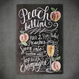 tabliczka-dekoracyjna-metalowa-peach-bellini