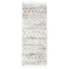 dywan-aztec-shaggy-80x300-chodnik-z-fredzlami-r17