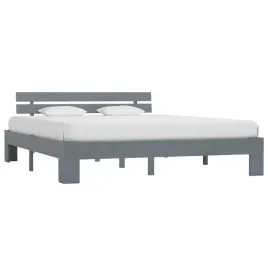 vidaxl-rama-lozka-szara-lite-drewno-sosnowe-160-x-200-cm