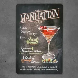 tabliczka-dekoracyjna-metalowa-drink-manhattan