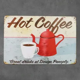 tabliczka-dekoracyjna-metalowa-hot-coffee