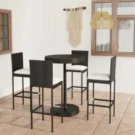 vidaxl-5-cz-ogrodowy-zestaw-barowy-poduszki-rattan-pe-czarny