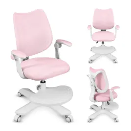 fotel-ergonomiczny-dla-dzieci-biurowy-obrotowy-krzeslo-dzieciece-podnozek