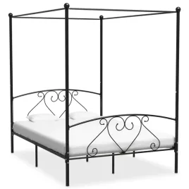 vidaxl-rama-lozka-z-baldachimem-czarna-metalowa-140-x-200-cm