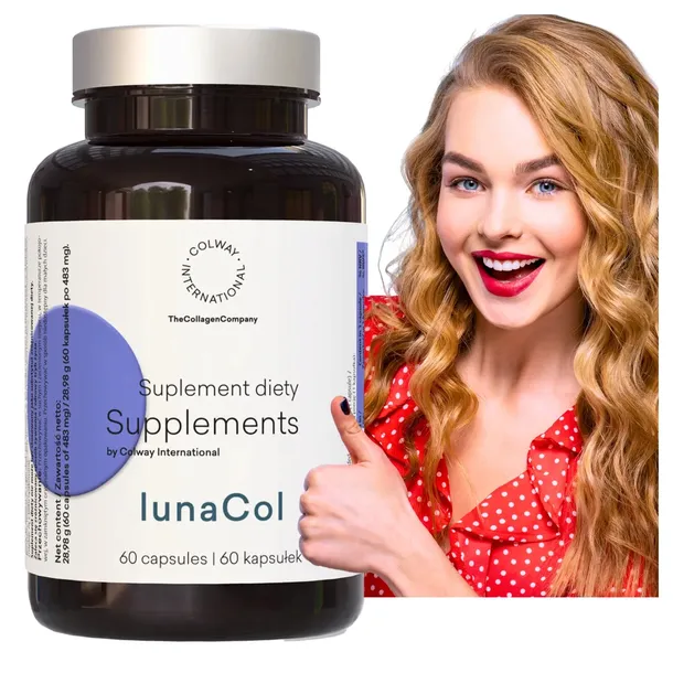 LunaCol Lunazyna COLWAY International + Lizozym + Beta-D-Glukan 60 Kapsułek